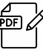 Icon for edit pdf